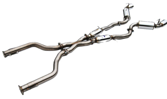 Invidia 2022+ Nissan Z 70mm N1 Cat Back Exhaust - SS Tips