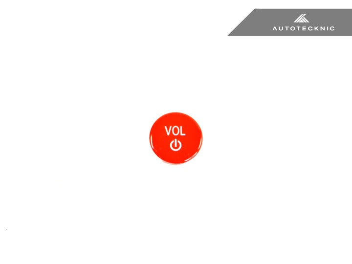 Autotecknic Bright Red Audio Volume Button - BMW | G80 M3 | G82/ G83 M4