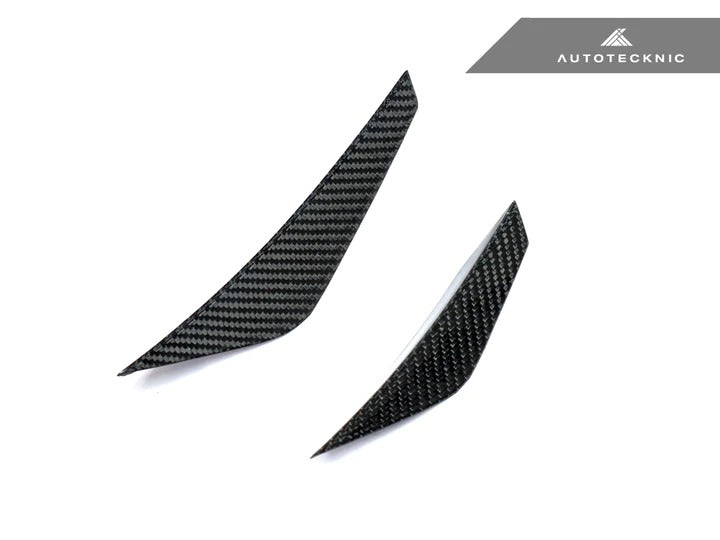 Autotecknic Front Bumper Dry Carbon Canard Set - BMW | G80 M3 | G82 M4