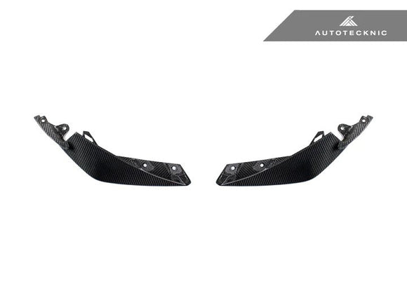 Autotecknic Dry Carbon Front Aero Splitter Set - BMW | G80 M3 | G82/ G83 M4