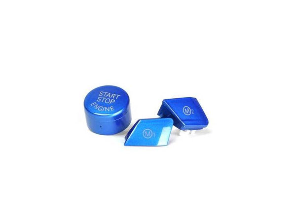 AutoTecknic Royal Blue M1/M2 Button Set | BMW F85 X5M | BMW F86 X6M - 0