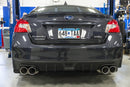 Invidia Q300 Rolled Polished 4 tip Catback Exhaust | 2015-2018 Subaru WRX / STI-8