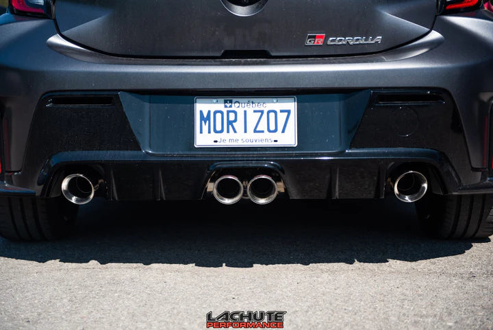 LP Adventure 2023+ GR Corolla Catback Exhaust - Carbon Tips