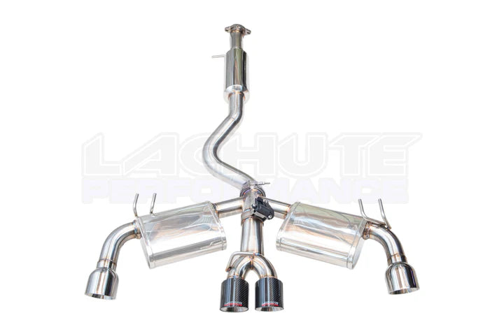 LP Adventure 2023+ GR Corolla Catback Exhaust - Carbon Tips - 0