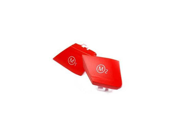 AutoTecknic Satin Red M1/M2 Button Set | BMW F85 X5M | BMW F86 X6M - 0