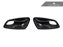 Autotecknic Dry Carbon Interior Door Handle Trims - BMW E82 1M-1