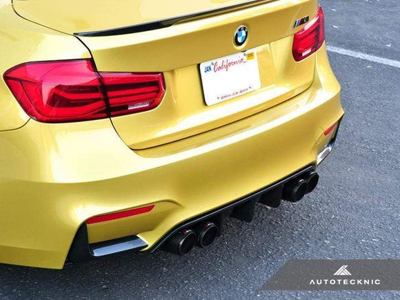 AutoTecknic Dry Carbon Extended-Fin Competition Rear Diffuser | BMW F80 M3 | BMW F82/F83 M4