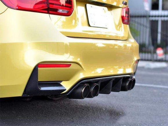 AutoTecknic Dry Carbon Extended-Fin Competition Rear Diffuser | BMW F80 M3 | BMW F82/F83 M4