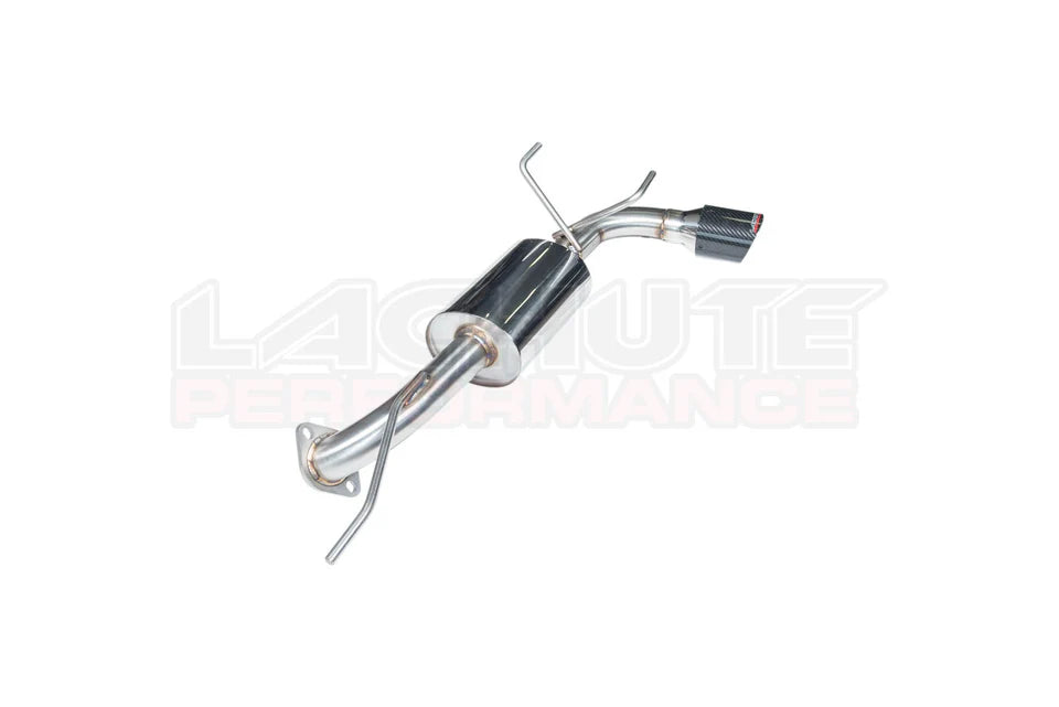 LP Aventure 13-17 Subaru Crosstrek XV / 12-16 Subaru Impreza Hatchback Axle Back Exhaust Carbon Tips - 0