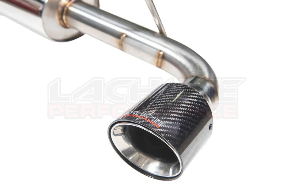 LP Aventure 13-17 Subaru Crosstrek XV / 12-16 Subaru Impreza Hatchback Axle Back Exhaust Carbon Tips