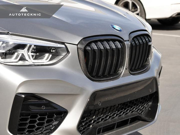 AutoTecknic Replacement Dry Carbon Grille Surrounds - BMW / G01 X3 / G02 X4