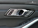 Autotecknic G8X M3 / M4 Dry Carbon Interior Door Handle Trim Set-4