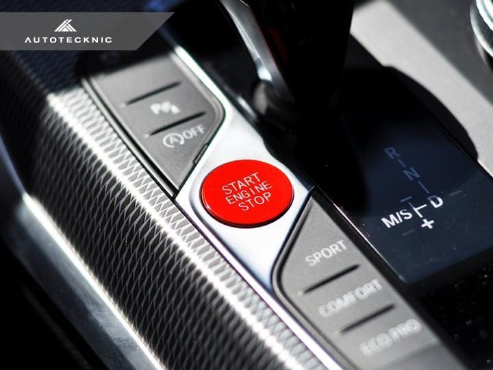 AutoTecknic Bright Red Start Stop Button | BMW G20 3-Series
