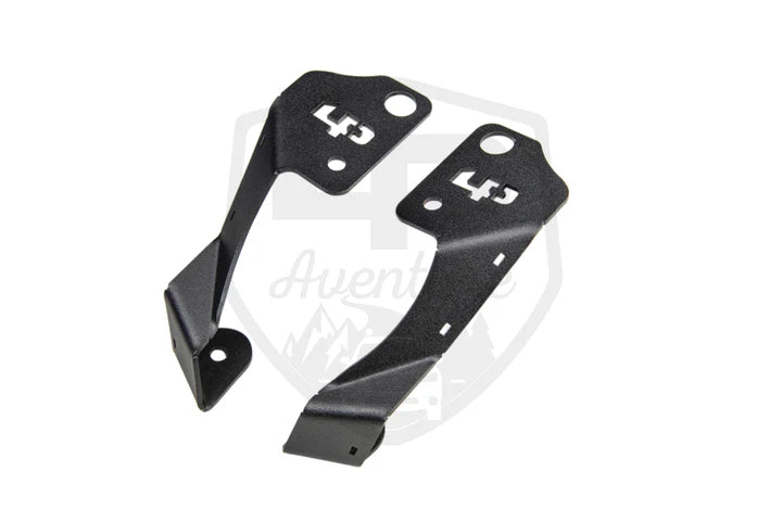 LP Aventure 2023+ Mazda CX-50 Hood light brackets - Powder Coated (Pair)