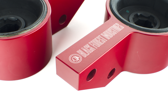 BFI MK5/6 Caster + Rear Control Arm Brackets W/ TTRS Solid Rubber Bushings