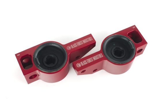 BFI MK5/6 Caster + Rear Control Arm Brackets W/ TTRS Solid Rubber Bushings