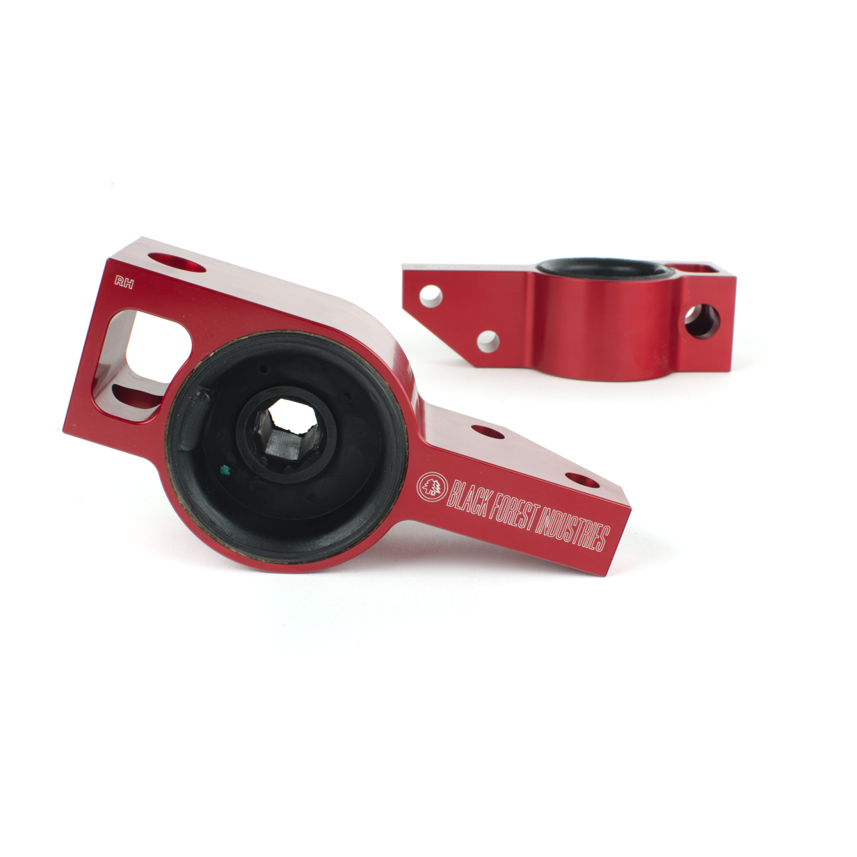BFI MK5/6 Caster + Rear Control Arm Brackets W/ TTRS Solid Rubber Bushings