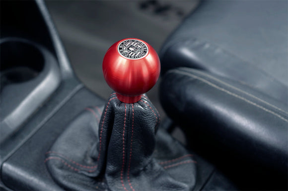 BFI GS1 Heavy Weight Shift Knob - Red Anodized (VW/Audi Fitment)