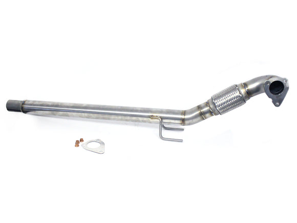 Darkside 2.5" Stainless De-Cat Downpipe for Mk4 Platform Vehicles