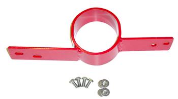BMR 83-87 G-Body Driveshaft Safety Loop - Black Hammertone