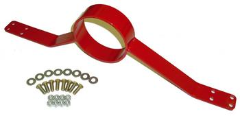 BMR 79-03 Fox Mustang Driveshaft Safety Loop - Red