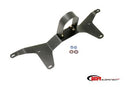 BMR 05-14 S197 Mustang Rear Tunnel Brace w/ Rear Driveshaft Safety Loop - Black Hammertone-1
