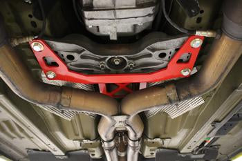 BMR 07-14 Shelby GT500 Front Driveshaft Safety Loop - Red - 0