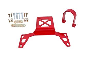 BMR 07-14 Shelby GT500 Front Driveshaft Safety Loop - Red