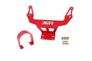 BMR 08-17 Challenger Front Driveshaft Safety Loop - Red-1