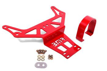 BMR 15-18 Dodge Challenger (Auto Trans) Hellcat/Demon Driveshaft Safety Loop - Red