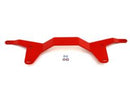 BMR 05-14 S197 Mustang Rear Driveshaft Tunnel Brace - Red-1