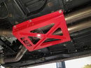BMR 67-69 1st Gen F-Body Convertible Only Driveshaft Tunnel Brace - Red-2
