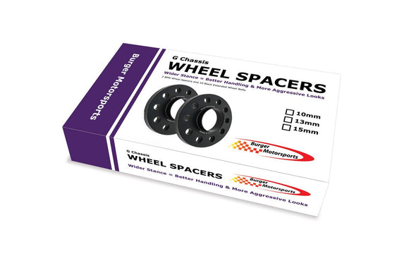 F, J, U, Chassis MINI Cooper Wheel Spacers by Burger Motorsports w/10 Bolts (Box will say G Chassis)