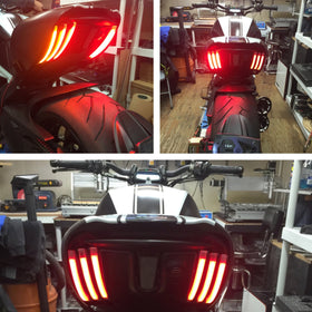 New Rage Cycles 10-19 Ducati Diavel Rear Turn Signals