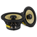 DS18 Deluxe Quality 6.5in Coaxial 150 Watts RMS 4 ohm Yellow Straw + Composite Foam Cone-1