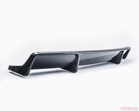 VR Aero Gloss Carbon Fiber Rear Diffuser Tesla Model 3 2018+ - 0