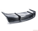 VR Aero Gloss Carbon Fiber Rear Diffuser Tesla Model 3 2018+-4