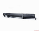 VR Aero Gloss Carbon Fiber Rear Diffuser Tesla Model 3 2018+-3