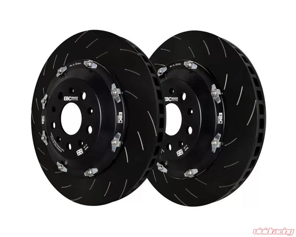EBC Racing 11-21 Jeep Grand Cherokee 6.4L / 2018+ Dodge Durango SRT 2 Piece SG Racing Front Rotors