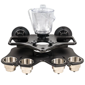 SeaSucker Double Decker Party Barge Portable Bar - Black