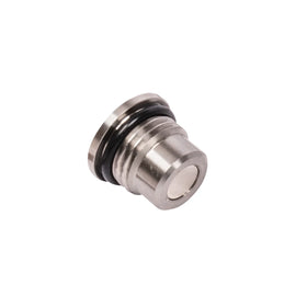 ATS Diesel 1in Dia Drain Plug - 3/8 Hex - Stainless Steel with Magnet