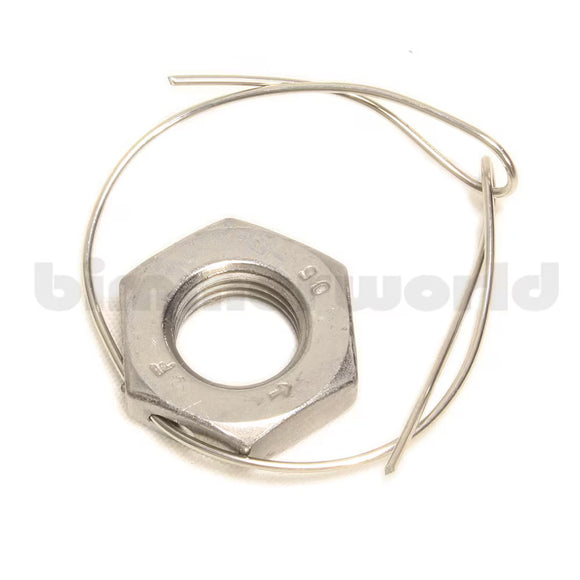BimmerWorld Drilled Oil Pump Nut - M50, M52, M52TU, M54, S50US, S52