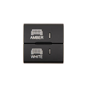 Cali Raised Square Style Dual Function Toyota Oem Style Amber & White Switch