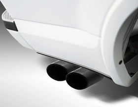 Roush 15-24 Ford F-150 5.0L 4in Black Exhaust Dual Tips - Pair - 0