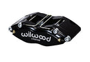 Wilwood Caliper-Dynapro Radial-Black Pwdr 1.25in Pistons 0.81in Disc-1
