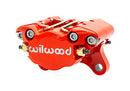 Wilwood Caliper-Dynapro Single 3.75in Mount 1.38in Pistons .38in Disc - Red-1