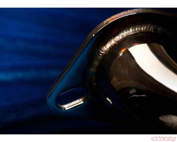 Motordyne Shockwave Exhaust With 4.5" Blue Rolled Tips Infiniti G37x AWD Sedan 2009-2014