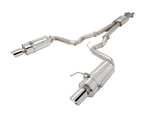 Xforce Ford Mustang FM GT V8 Twin 3inch Cat Back System