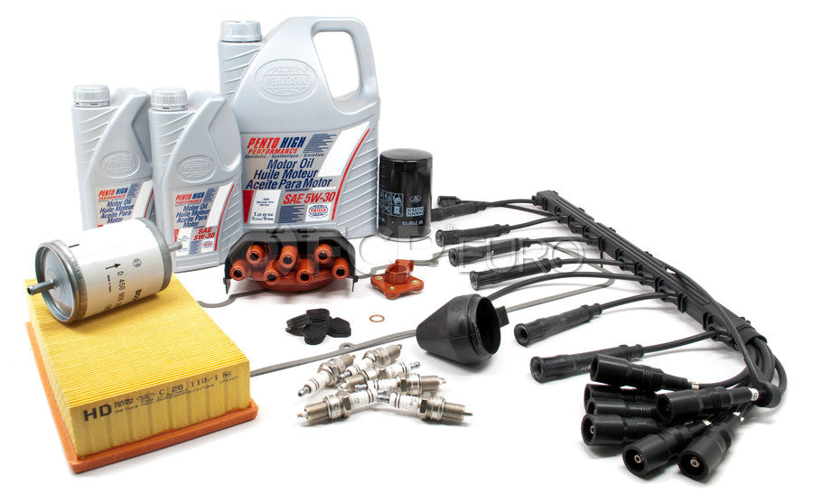BMW Complete Tune Up and Filters Kit with Oil - E30TUNEKIT5-Full