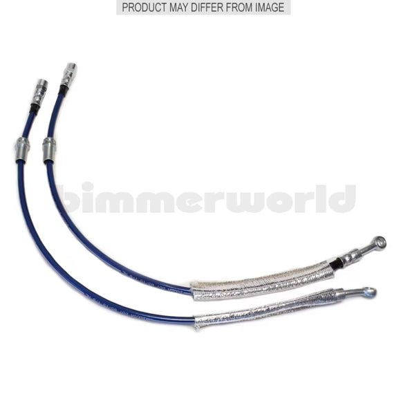 E36 M3 PFC Z29 Insulated Rear V2 Stainless Steel Brake Line Kit (2-Line Rear)